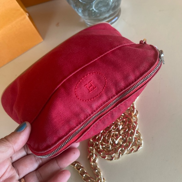 Authentic hermes make up pouch bag - Picture 8 of 15